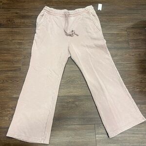 Daily Practice wide leg sweatpants. NWT! Large. Purchased at Anthropologie.